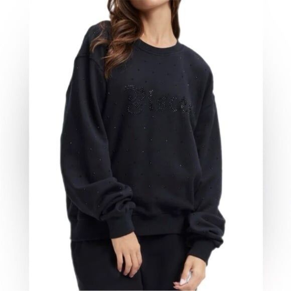 Good American Tops - Good American Diamond Pisces Oversized Sweatshirt Size 2 (Medium) BNWT
